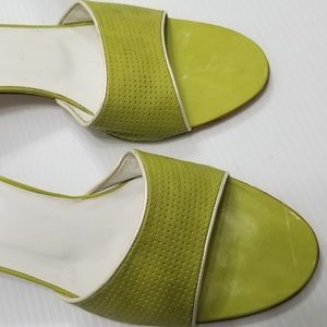 FOLIO Green Women's Slide Sz7 -7.5 (runs small)